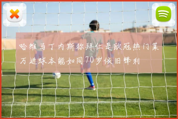 哈维马丁内斯称拜仁是欧冠热门莱万进球本能如同70岁依旧锋利